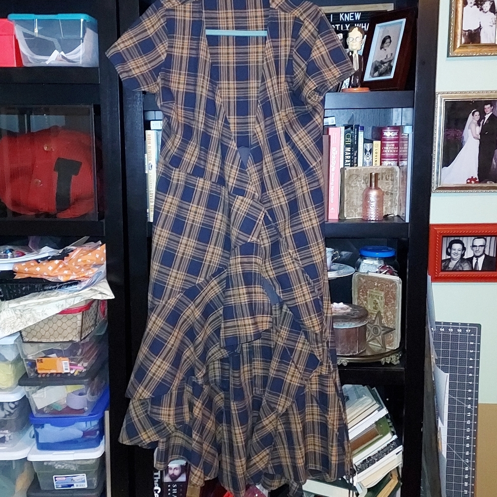 Unique Wrap Dress